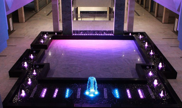 The launch of Ahvaz Park Center Commercial Complex Rythmic Fountain