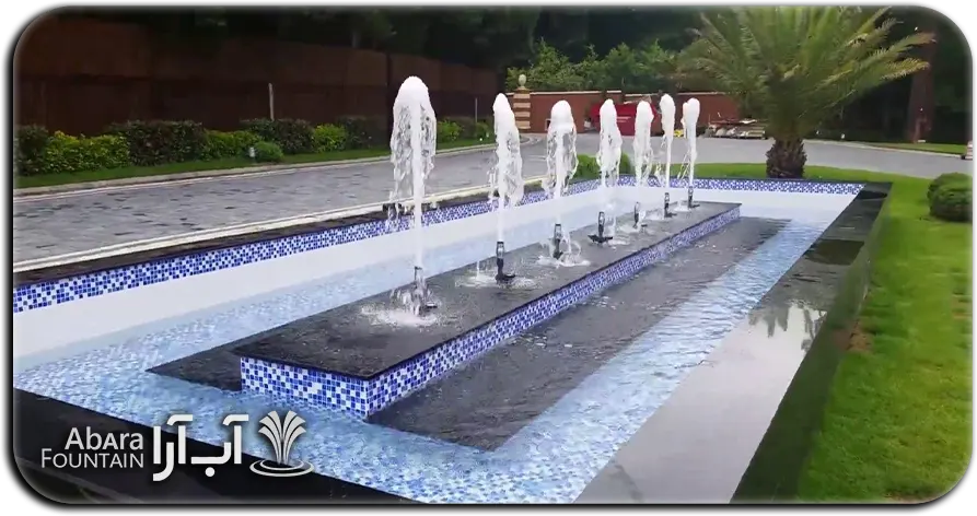 مراحل طراحی آبنمای دکوراتیو