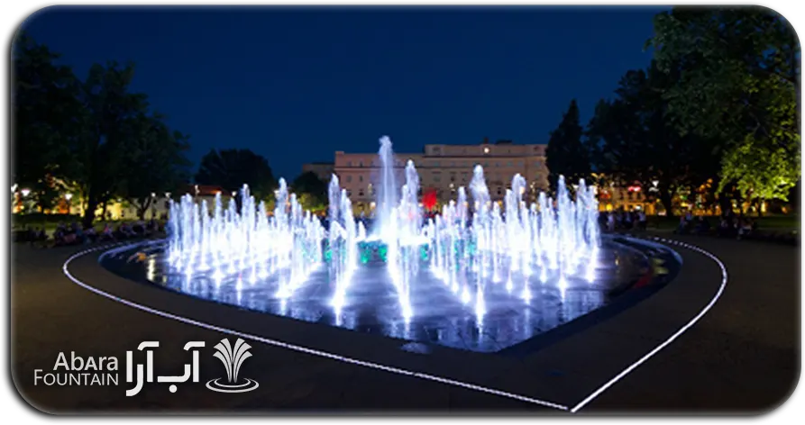 بهترین مکان ها برای ساخت آبنمای ریتمیک