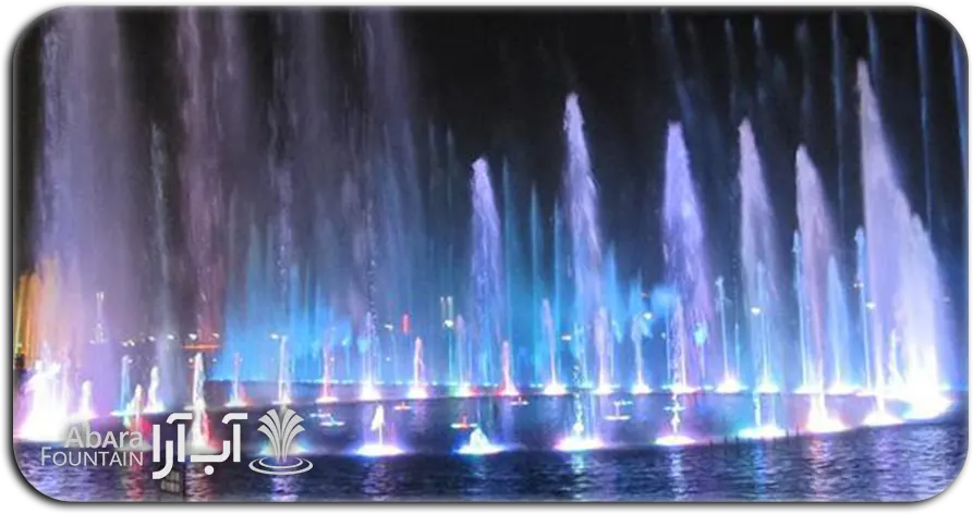 مراحل ساخت آبنمای ریتمیک