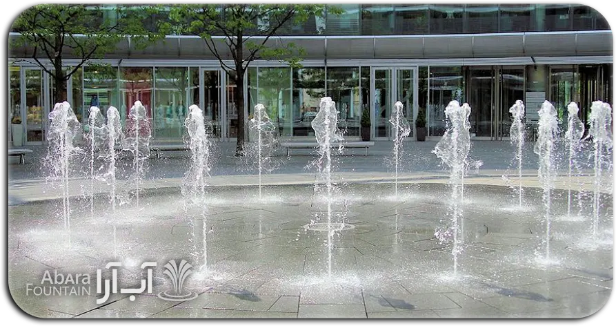 ساخت آبنمای کف خشک + نکات مهم قبل از اجرا بهترین مکان ها برای ساخت آبنمای کف خشک