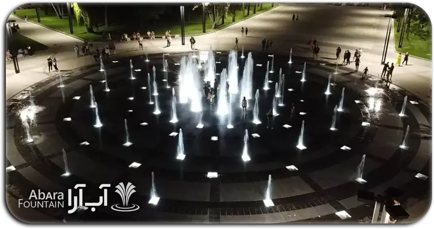 ساخت آبنمای کف خشک