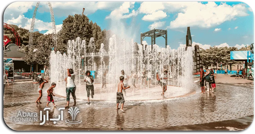 نمونه‌هایی از آبنمای اینتراکتیو