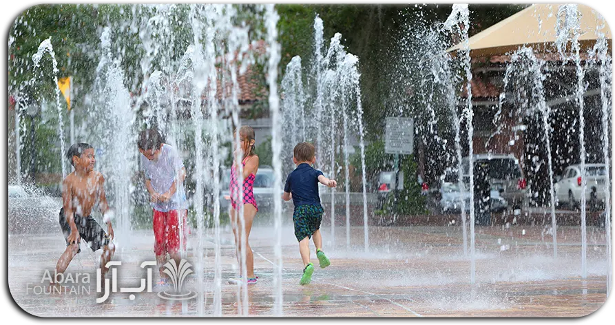 پیمانکار آبنمای اینتراکتیو | آب آرا آبنما